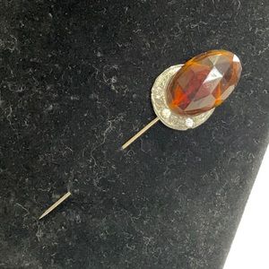 Victorian lapel pin 3.5”